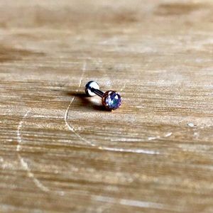 2nd Piece Anatometal Threadless Mystic Topaz Crown